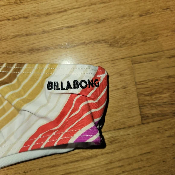 Billabong Pink and Yellow Bikini Set - Picture 4 of 9